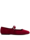Senso Binky Ballerina Flats In Red