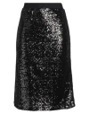 Senso By Atmosfashion Woman Midi Skirt Black Size 8 Polyester In Black