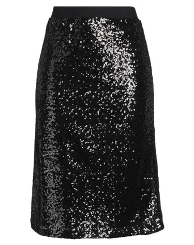 Senso By Atmosfashion Woman Midi Skirt Black Size 8 Polyester