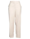 Senso By Atmosfashion Woman Pants Beige Size 14 Polyester, Viscose, Elastane
