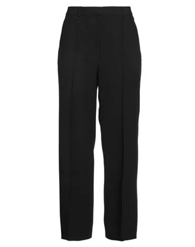 Senso By Atmosfashion Woman Pants Black Size 12 Polyester, Viscose, Elastane