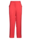 Senso By Atmosfashion Woman Pants Red Size 14 Polyester, Viscose, Elastane