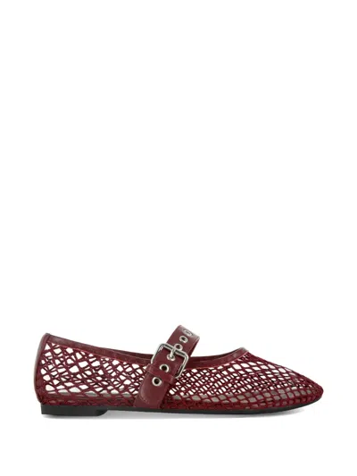 Senso Carina Ballet Flats In Burgundy