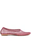 Senso Clarissa Ballerina Shoes In Red
