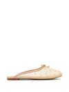 Senso Connor Studded Bow Mules In Neutral