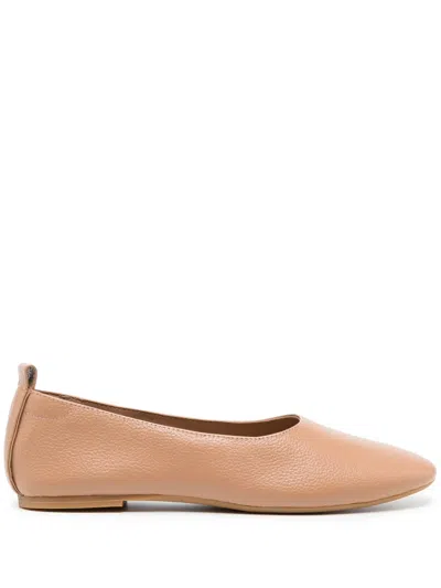 Senso Daphne Iv Leather Ballerina Shoes In Neutrals