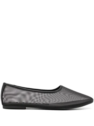 Senso Dena Mesh Ballerina Shoes In Black