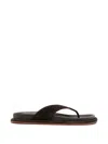 Senso Devon Flat Sandals In Black