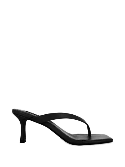 Senso Elvie Ii Square-toe Sandals In Black