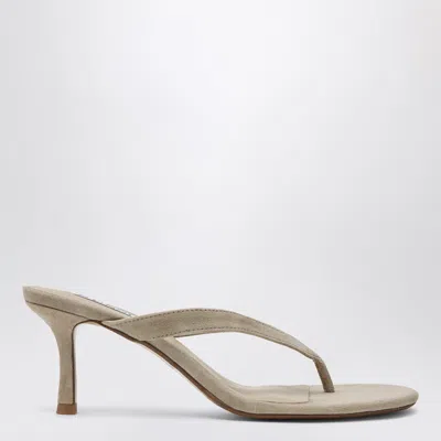 Senso Farah Suede Slides In Sand Color In Neutral