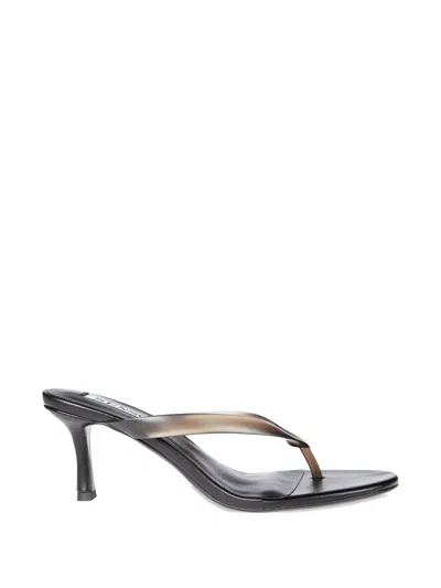 Senso Flowe Heeled Sandals In Black