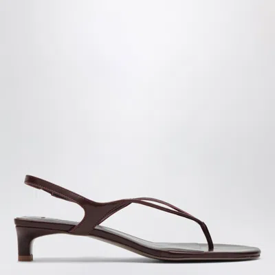 Senso Genesis Heeled Sandals In Mahogany In Brown
