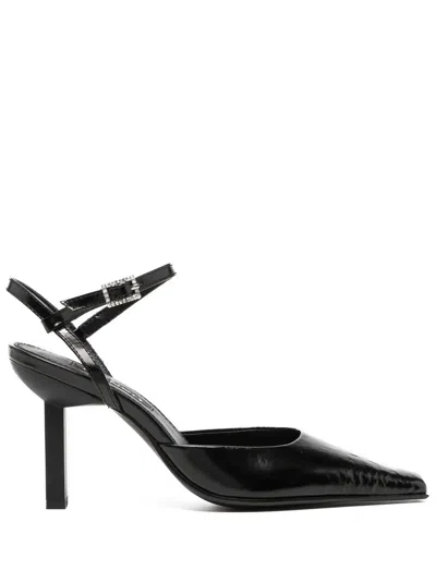 Senso Henrietta Square-tie Pumps In Black
