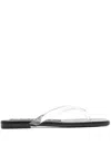 Senso Elegant Flat Sandals For Women In Black