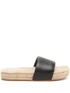 Senso Isobel Open-toe Espadrille Sandals In Schwarz