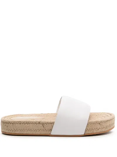 Senso Isobel Open-toe Espadrille Sandals In Weiss