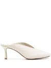 Senso Jaynee Leather Mules In White