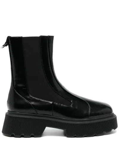 Senso Jorja Iii 55mm Leather Ankle Boots In Black