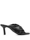 Senso Mila 80mm Leather Mules In Black