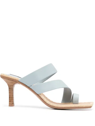 Senso Mandi Leather Mules In Blue