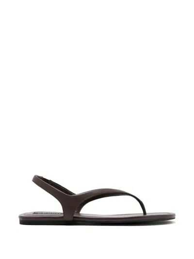 Senso Nessai Slingback Thong Sandals In Brown