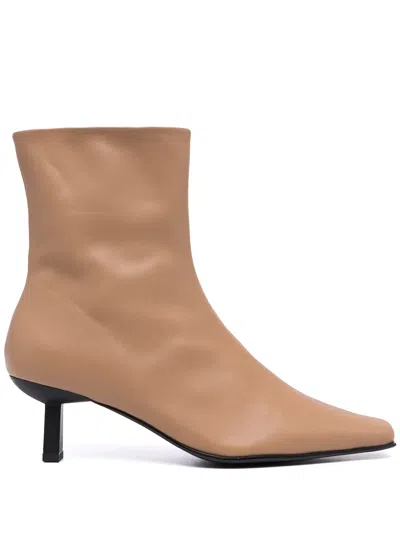 Senso Orly Kid Leather Boots In Brown