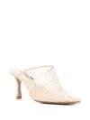 Senso Pam 70mm Mules In Neutrals