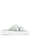 Senso Pippi I Crossover Platform Sandals In Grün