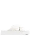 Senso Pippi Ii Crossover Platform Sandals In Weiss