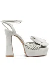 Senso Taya 135mm Suede Sandals In Grey