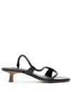 Senso Teyana Kitten Heel Sandals In Schwarz
