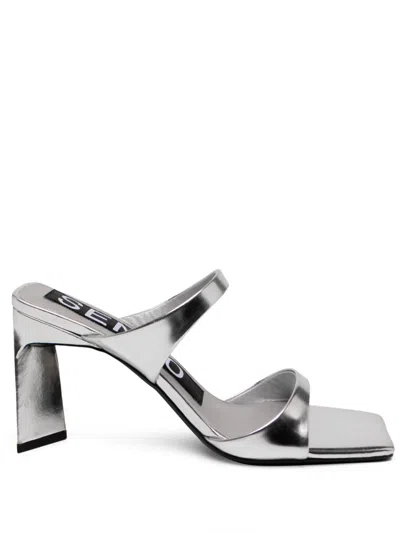 Senso Valeria Mules In Silver