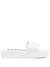 Senso Xyla Leather Sandals In Weiss