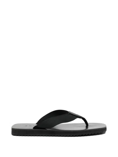 Senso Xylon Rubber Thongs In Black
