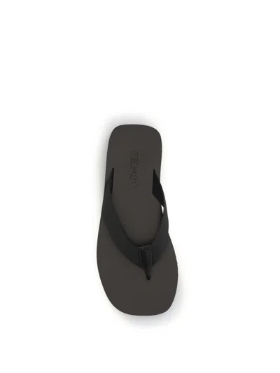Senso Xylon Sandals In Black