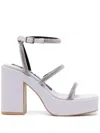 Senso Yasmin I 120mm Platform Sandals In Jacaranda