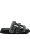 Senso Zali Double-buckle Leather Sandals In Black
