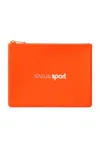 Sensual Sport Silicone Travel Pouch In Orange