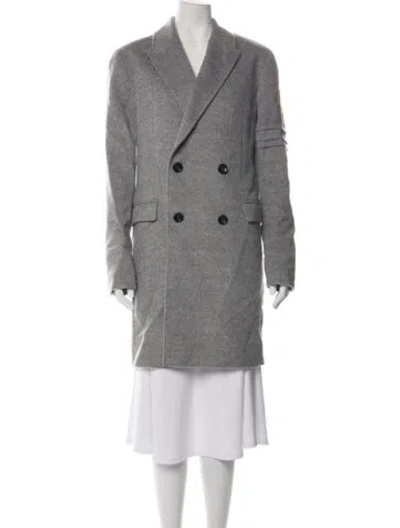 Pre-owned Sentaler Baby Alpaca Coat W/ Tags In Grey