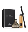 Senti White Flowers Diffuser - Refill In Clear