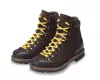 Sentier Lace-up Rubber-sole Boots In Brown