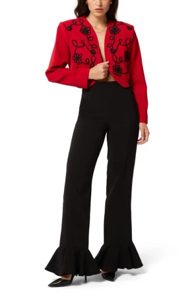 Señorita Rosalia Jacket In Red