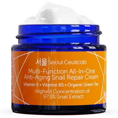 Seoul Ceuticals Korean Skincare Anti-aging Snail Repair Cream In Clear