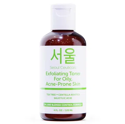 Seoul Ceuticals Korean Skincare Exfoliating Toner For Oily, Acne-prone Skin In Clear
