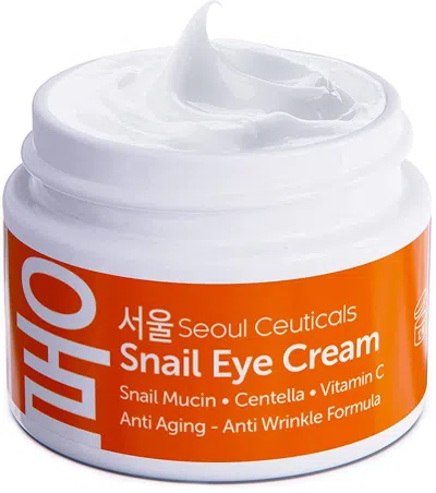 Seoul Ceuticals Korean Skincare Snail Eye Cream In Clear