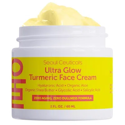 Seoul Ceuticals Ultra Glow Korean Turmeric Face Cream In Clear