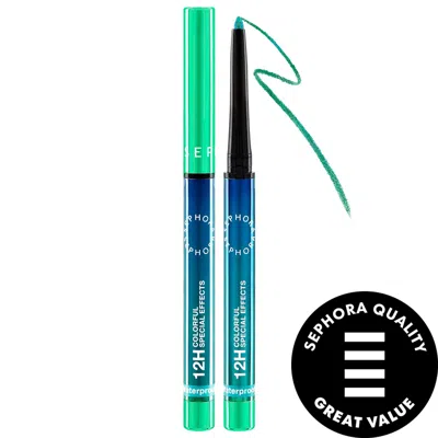 Sephora Collection 12h Colorful Special Effects Multichrome Eyeliner 02 Green Aurora 0.007 Oz/0.2 G
