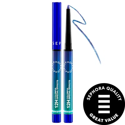 Sephora Collection 12h Colorful Special Effects Multichrome Eyeliner 03 Celestial Blue 0.007 Oz/0.2 G