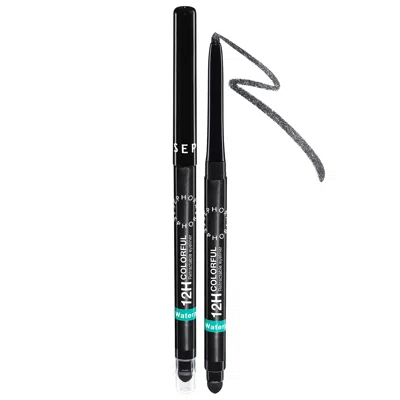 Sephora Collection 12h Colorful Waterproof Retractable Eyeliner 09 Glitter Black 0.3 G/0.1 oz