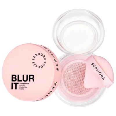 Sephora Collection Blur It Loose Setting Powder 01 Brightening Pink 0.26 Oz/7.5 G